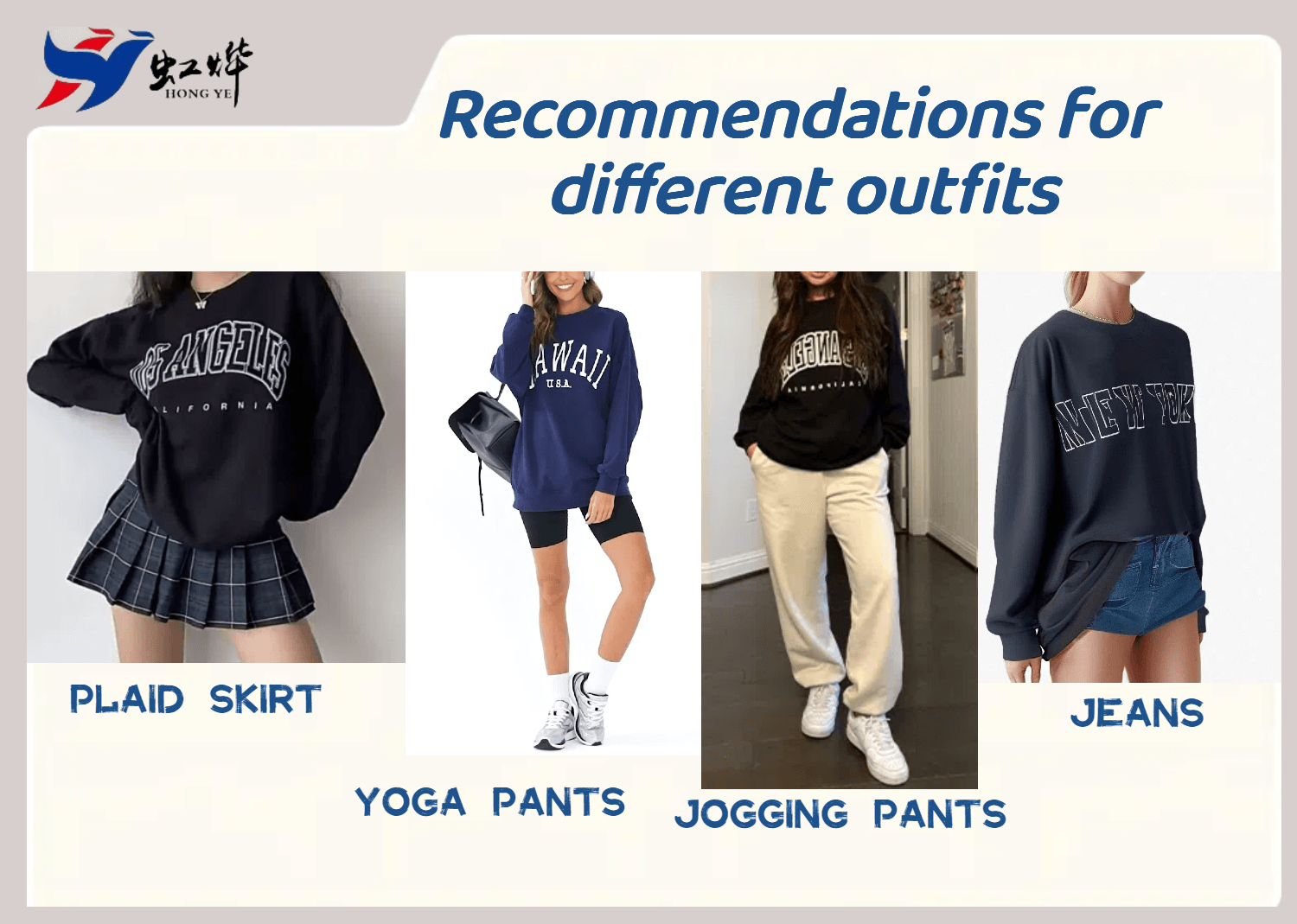 printed hoodie recommendations for different outfits